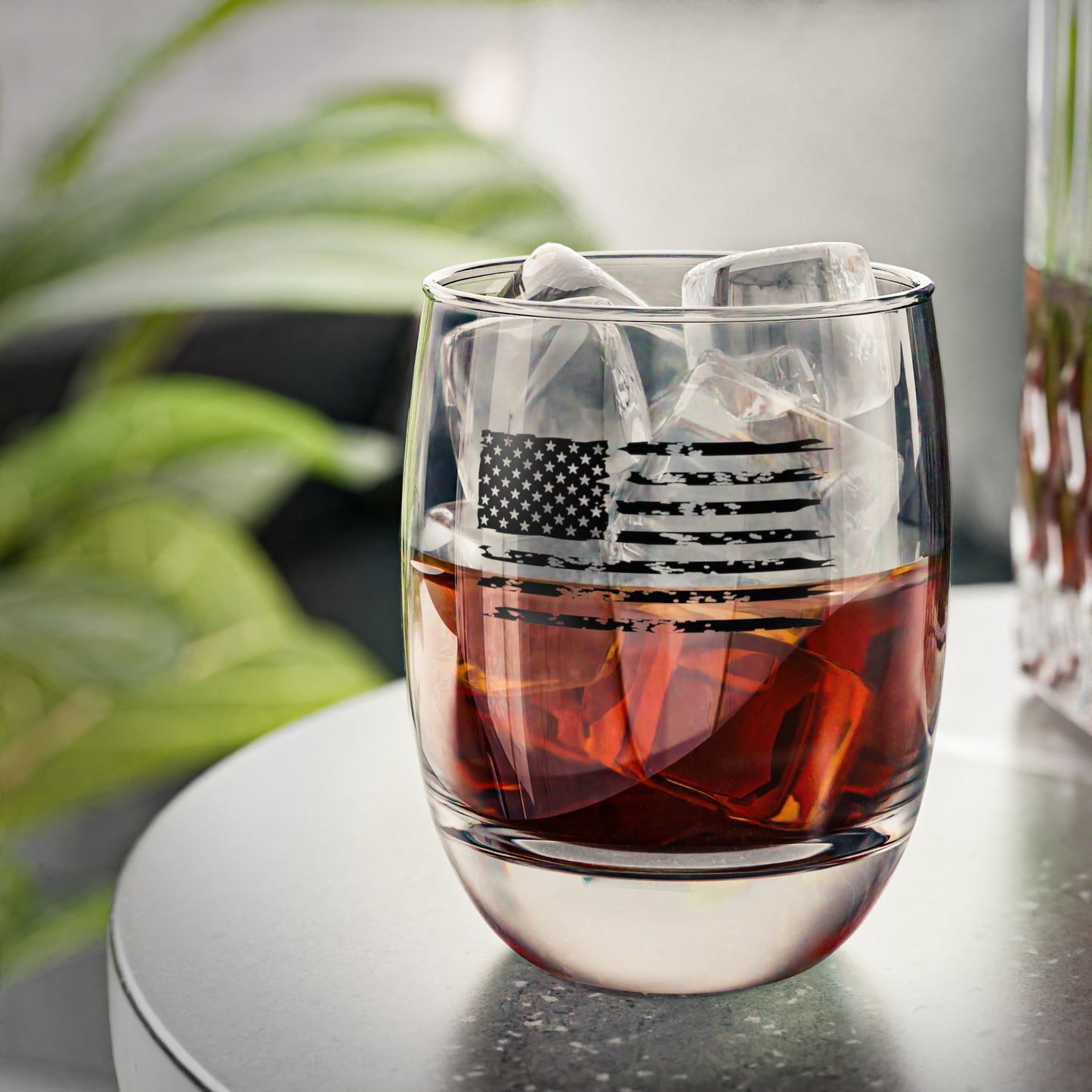 The Old Glory Whiskey Glass